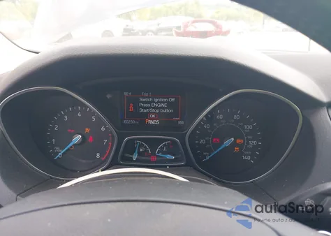 2017 Ford Focus Titanium z USA, uszkodzony, nr VIN 1FADP3J20HL238784